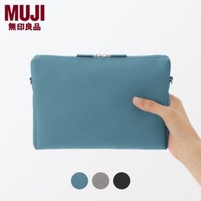 MUJI 무인양품 조합해서 사용하는 수납 파우치 케이스 (사각/얇은/대) 84453403