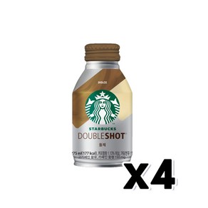 스타벅스 돌체캔 캔음료 275g x 4개, 275ml