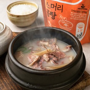 아바프레시 국내산 고기로 만든 가마솥 소머리 곰탕 600g, 1개