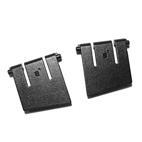 2pcs 키보드 브래킷 다리 스탠드 Logitech G512 G413 키보드 수리 부품, 검은 색, 한개옵션2, 한개옵션1