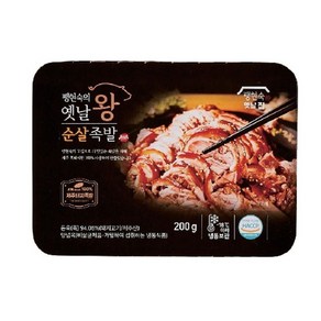 팽현숙 왕순살족발5팩+왕미니족2발팩+매콤소스2+마늘소스2(순살족 팩당 200g 미니족 250g)[34505378], 단일옵션