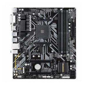 GIGABYTE B450M DS3H AMD CPU용 AM4소켓 메인보드 백패널 포함