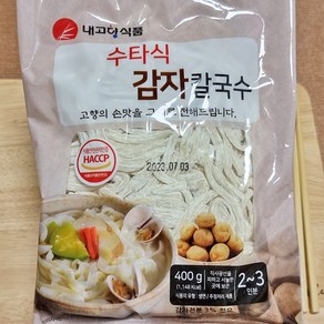 5분마켓 수타식 감자칼국수 400g, 1개