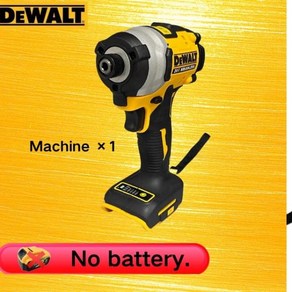 DEWALT 무선 드릴 브러시리스 모터 충전식 스크루 드라이버 전기 임팩트 전동 공구 DCF 850 20V 205NM, 01 No Battey_02 EU, 1개