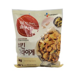 [농협하나로마트] 쉐프솔루션 치킨가라아게 1KG, 1개