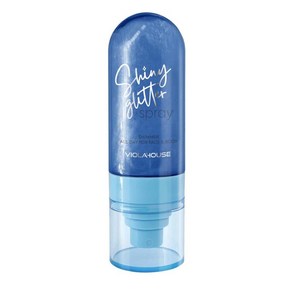 GHSHOP 바디 글리터 스프레이 80ml 빠른 건조 고광택 바디 쉬머 스킨 헤어 바디용