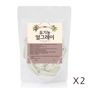 유기농 얼그레이 친환경 삼각 티백 해밀원, 1g, 2개, 30개입