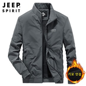 JEEP SPIRIT 지프 스피릿 남성 기모 안감 캐주얼 하이넥 자켓 0896+양말