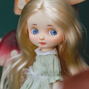 구체관절인형 20cm 풀세트 포켓 구관 미니돌스 pipitom 1/8 BJD, 그린 여아, 1개