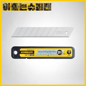 [코메론]커터칼날LB5-10(18mm)/1갑=100EA(4092355)