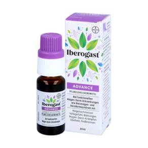 [독일 내수 정품] (이베로가스트) IBEROGAST ADVANCE Flussigkeit zum Einnehmen 20ml, 1개