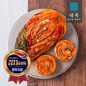 대복 포기김치 2kg+2kg (김치품평회 최우수상 농식품부장관 수상), 01. 대복 포기김치 2kg+2kg, 2개, 2kg