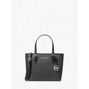 Michael Kors 블랙 프라이데이 제트 세트 여행용 초소형 로고 탑 지퍼 토트백