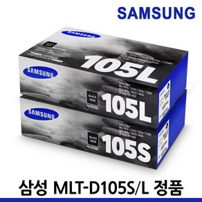 삼성 정품 MLT-D105L D105S SCX-4622FK 4623FK ML-1916K, MLT-D105S 표준용량/정품, 1개, 흑백