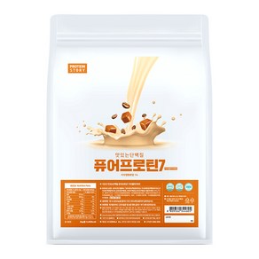 프로틴스토리 포대유청 맛있는 단백질 퓨어프로틴7 3kg 카라멜마끼아또, 1개