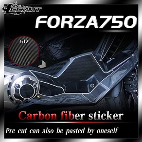 혼다 FORZA750 포르자 750 스티커 6D 탄소 섬유 보호 스티커 바디 필름 장식 스티커 수정, 2.Font mud tile