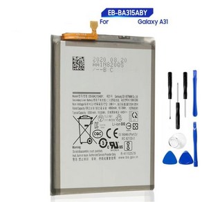 삼성 갤럭시 A31 교체용 배터리 EB-BA315ABY, 1개, 한개옵션0