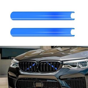 자동차 전면 그릴 트림 스트립 커버 프레임 스티커 BMW E60 E61 F20 F10 F30 X3 F25 G01 G30 G20 F11 1 2 3 5 시리즈 M 36cm 개, Yellow