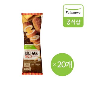 풀무원 체다모짜 치즈핫도그 x 20개, 80g