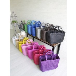 카라멜샵 클래식 스트롱백 빨대가방 3size 13color 수영장가방