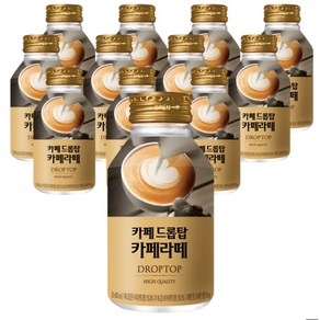 드롭탑 카페라떼, 275ml, 24개