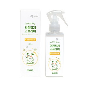 뽀시래기 안전하개 산책 스프레이, 200ml, 2개