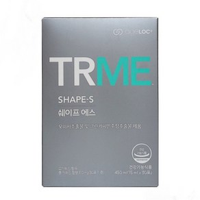 뉴스킨 티알미 쉐이프에스 TRME -근력개선과 체지방 감소에 도움 30개, 450ml, 1개