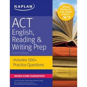 KAP ACT ENGLISH READING & WRTING PRE 4TH, KAP ACT ENGLISH READING & WR.., 편집부(저), KAPLAN