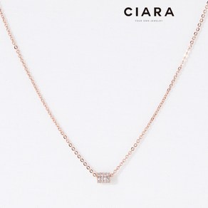 CIARA 14K Saviano 타이니 샤이닝휠 목걸이(GoldPlated)