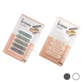 물구멍 방충망 6x1.5cm 10p 화이트 그레이 씽크대 물 구멍 창문 틈 창 틀 모기 해충 방지, 1개