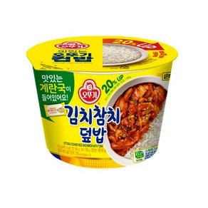 오뚜기 컵밥 김치참치덮밥 315g, 5개