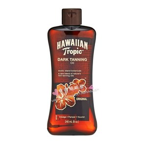 하와이안트로픽 DARK TANNING SPF0 240ml 태닝오일 스프레이 Hawaiian Topic 셀프태닝, 1개