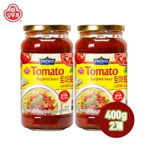 오뚜기프레스코 토마토 스파게티소스, 400g, 2개