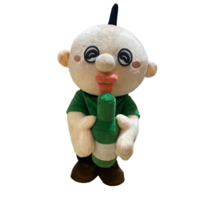 Mayfox 옥지 빵빵이 빵빵이 옥지 춤추는 인형 Bbangbbang Dancing Plush 춤추는 인형, 전동식 모델, 1개, 35mm