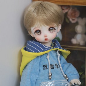 구관 피규어 BJD Doll 구체관절인형 26cm 메이크업 풀세트 USD 수제 메이크업, Fua 남아, 1개