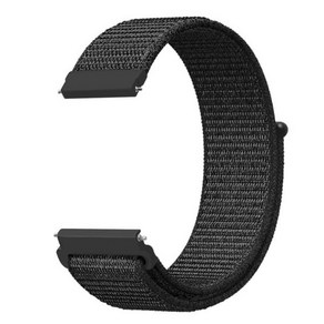 가민 포러너용 나일론 스트랩 265S 밴드 손목 베누 3S 시계줄 액세서리 16mm, [07] Dak Black, [01] 16mm, 1개
