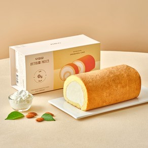 [신제품] 무화당 저당 생크림롤 케이크, 없음, 400g, 1개