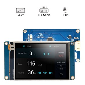 Nextion 3.5인치 감압식 터치 스크린 LCD 라즈베리 파이 기본형 NX4832T035