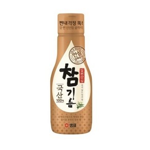 샘표 일편단심 국산 참기름, 200ml, 2개