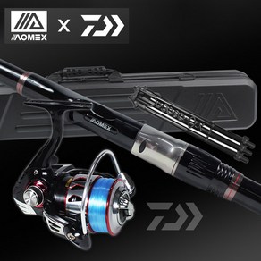 [AOMEX x DAIWA] 다이와 x 아오맥스 무브먼트 DX 420 장절 원투 낚시대 릴 2종 세트