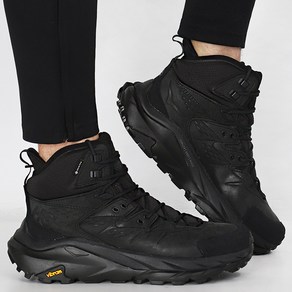 호카오네오네 남성 Gore-Tex 등산 트레킹화 KAHA 2 GTX 올블랙+로고