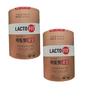 종근당건강 생유산균 락토핏 로얄 2g X 120포, 240g, 2개