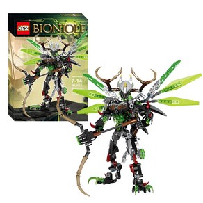 생화학 전사 Bionicle 71310 Bionicle 71300 2 in 1 호환 브랜드 빌딩 키트 612-2