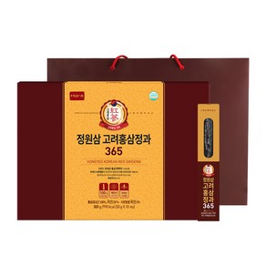 정원삼 고려 홍삼정과 365, 300g, 1박스