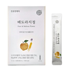 천호엔케어 배도라지청 기관지 기침에좋은차 국산 생도라지 도라지차, 300ml