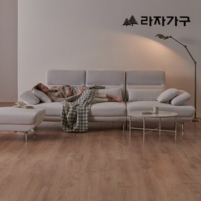 라자가구 로넌 코모도 패브릭 스윙소파 4인+스툴, 단품