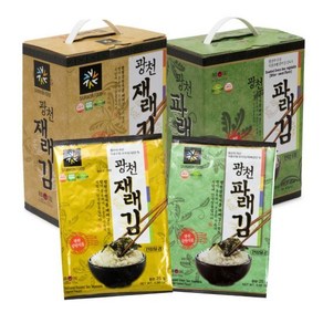 HACCP인증 광천삼원맛김 선물용 전장김 25gx10봉/파래김 재래김, 상품선택:선물용 파래전장김1호 25gx10봉, 단품