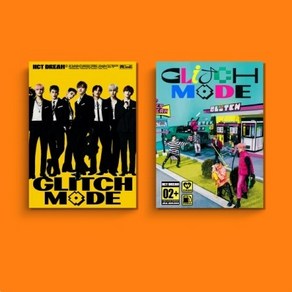 엔시티드림 글리치모드 정규 2집 NCT DREAM Glitch Mode 포토북버전, Scatch스크래치(옐로), 랜덤 접지 포스터서비스