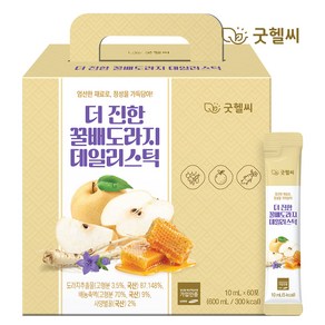 더진한 꿀배도라지 데일리스틱 60포, 1개, 600ml