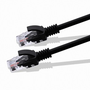 CABLEMATE CAT.6 UTP 다이렉트 블랙 랜케이블 (CM-LB08 7m) 케이블-기타케이블